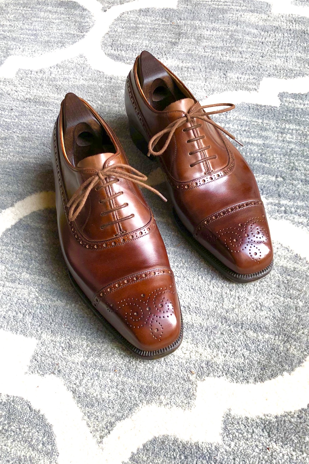 Adelaide oxford shoes.